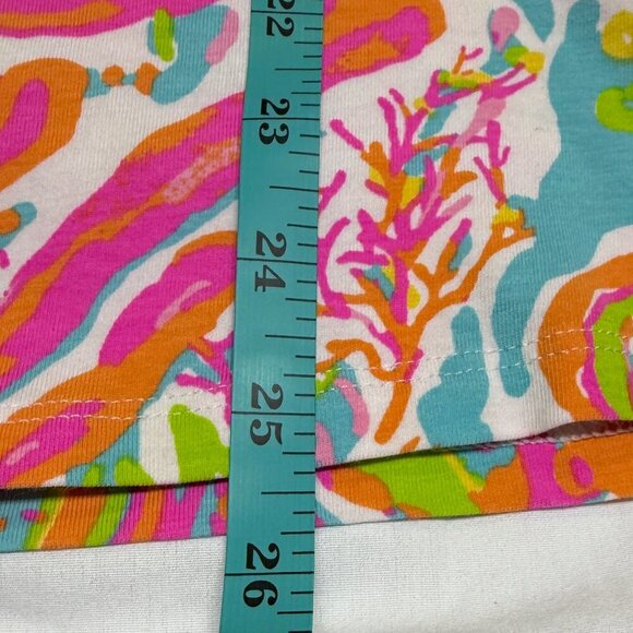 Lilly Pulitzer Michele V-Neck Top – Scuba to Cuba Print, Size Small, EUC - Picture 9 of 9